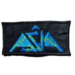 Vintage Asia Embroidered Logo Patch